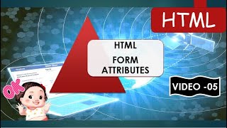 HTML FORM ATTRIBUTES