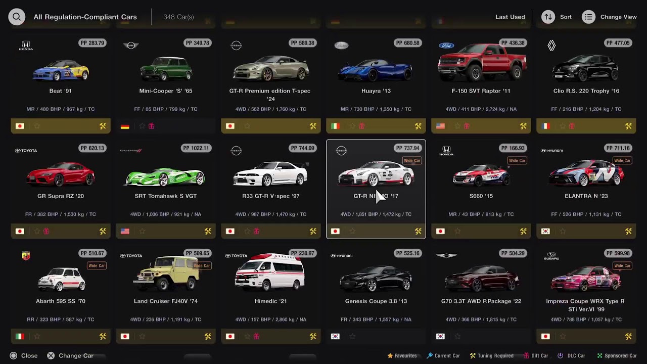 Gran Turismo 7 Event Races Clean Up