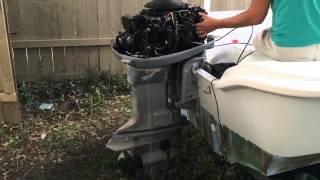 1987 Evinrude 110hp Outboard Motor Problems