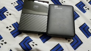 WD My Passport 4TB Portable External Hard Drive (Black) #Unboxing
