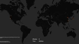 A bitcoin block propagating in 2015