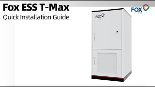 T-MAX Quick Installation Guide