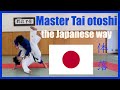 Master Tai otoshi the Japanese way