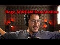 Markiplier's Every falling rage scream in Getting Over it Compilation