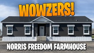 WOWZERS!  Norris Freedom Farmhouse  Clayton Homes Walton KY #manufacturedhome