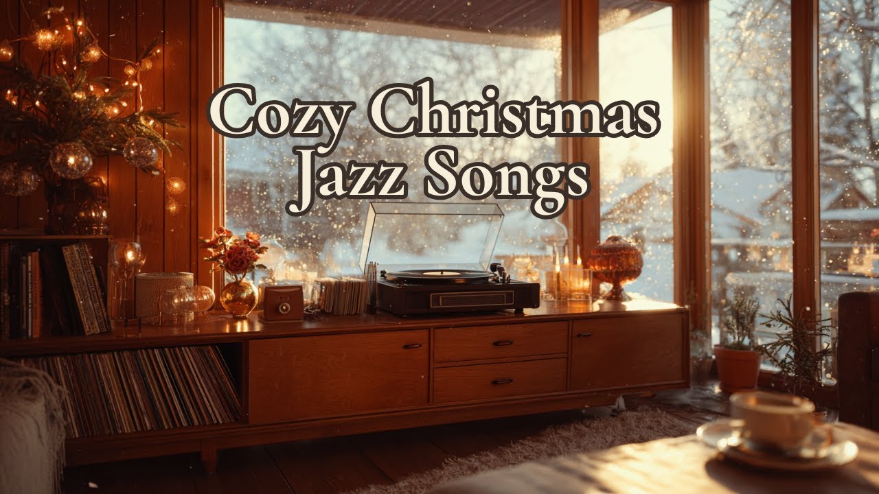 Cozy Christmas Jazz Café — Warm Holiday Coffee Music for Relaxing ...