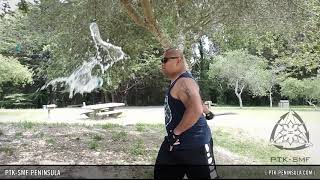 Ginunting sword cutting water bottles [Slo-Mo]_02: Pekiti-Tirsia Kali [PTK-SMF] screenshot 5