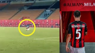 Giacomo Bonaventura Emotional Final Moments at the San Siro Stadium