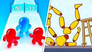 Join Blob Clash 3D  VS Kick & Break - Full Levels Speedrun Gameplay (Android & iOS) Ep 952 screenshot 1