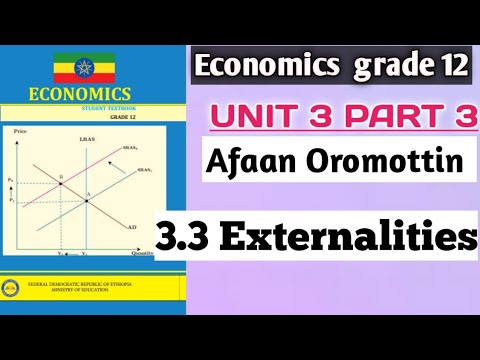 Economics Grade 12 Afaan Oromottin UNIT 3 PART 2 Jaalallee ...