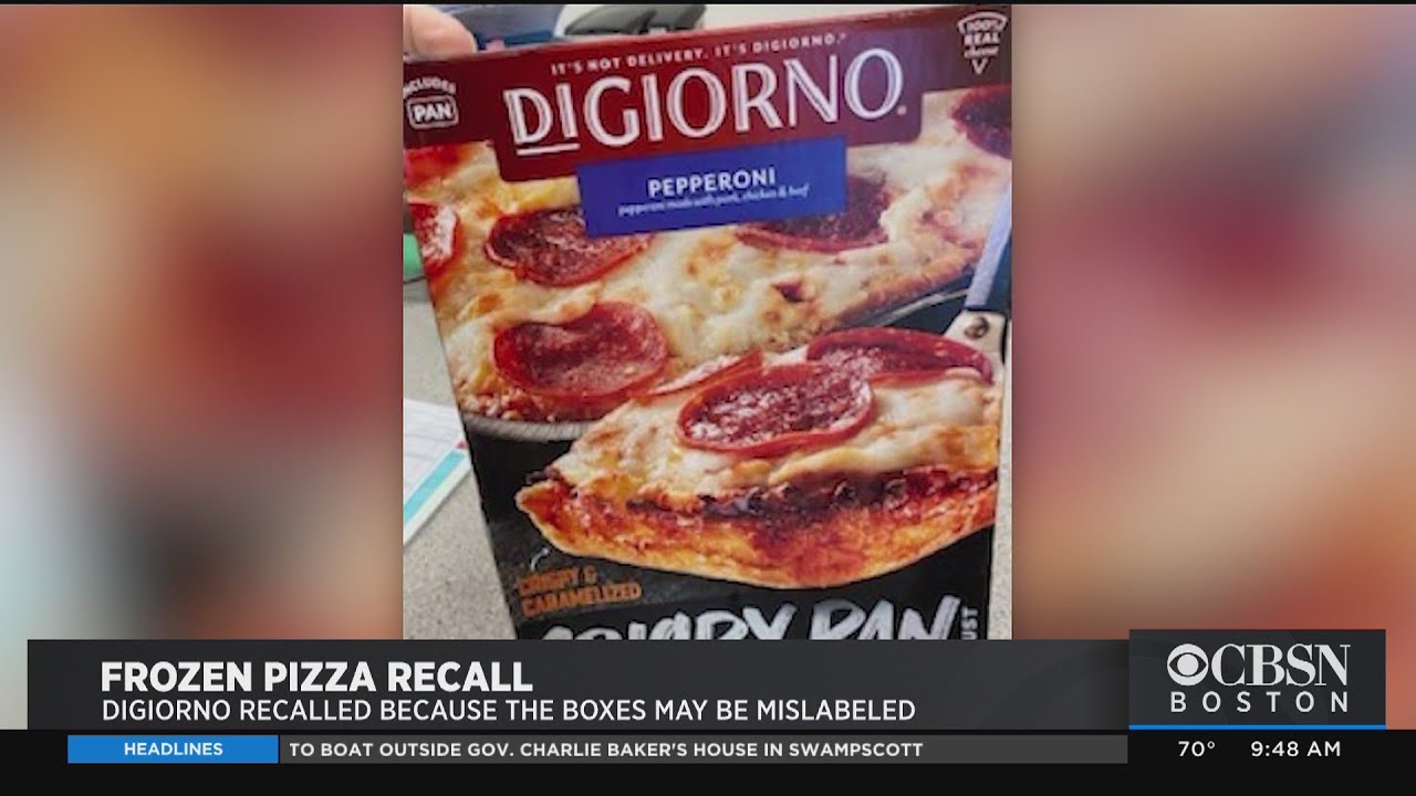 Everything you need to know about the huge frozen pizza recall