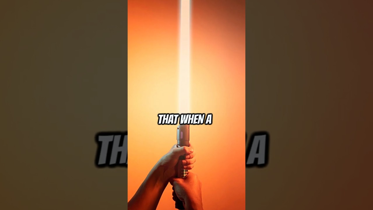 Why Were Orange Lightsabers So RARE?