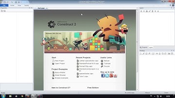 1. Tutorial Construct 2 - Creating A Space Shooter Game (Moving & Enemies)
