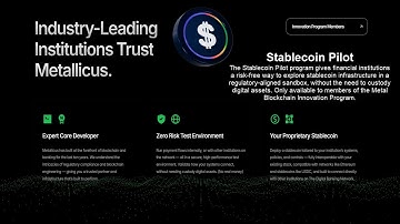Metallicus Stablecoin Pilot Program Review | Credit Unions Leading Blockchain Innovation