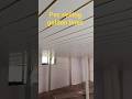 how to use PVC golden line for ceiling! #shorts #goldenlineceiling #youtubeshorts