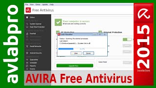 AVIRA 2015 Free Antivirus - Install and Scan screenshot 2