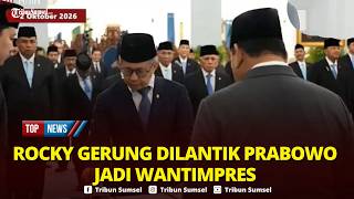 🔴Kejutan, Rocky Gerung hingga Paman Gibran Dilantik Prabowo Jadi Dewan Pertimbangan Presiden