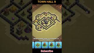 Best TH9 War Base 2026 ⚡ Anti Everything
