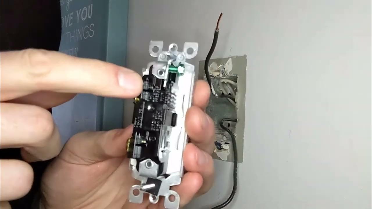 How to install light switch/ in under 5 minutes YouTube