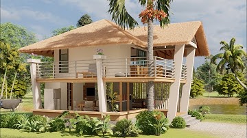 Resthouse / Modern Nipa hut design ideas