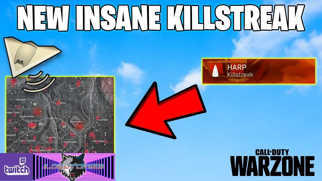 How To Get New Harp Kill Streak In Call Of Duty: Warzone