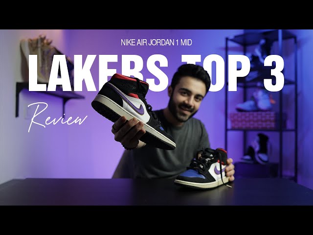 UNBOXING AIR JORDAN 1 LOW LAKERS