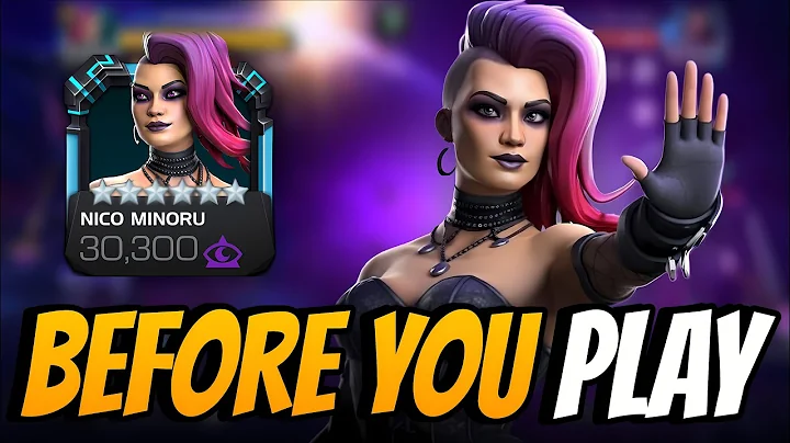 LEARN These Before You Use Nico Minoru | How To Use Nico | MCOC