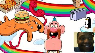 Derek The Reactor Reacts To Uncle Grandpa Roasted