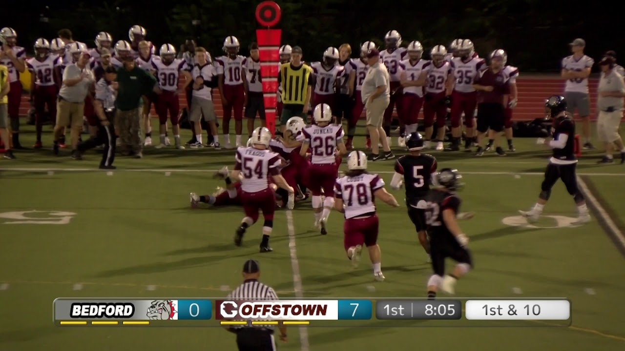 Bedford Bulldogs Football vs Goffstown Grizzlies September 14, 2018
