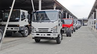 80units ISUZU ELF 120hp-190hp engine power chassis