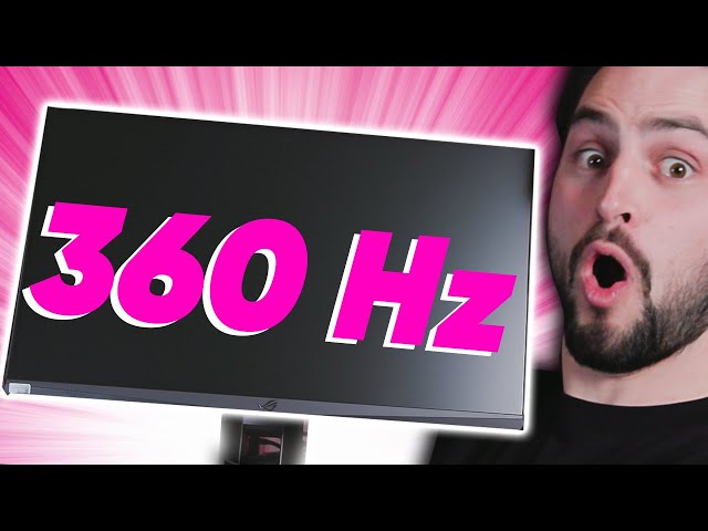 On teste un ECRAN 360 Hz avec JBZZ 