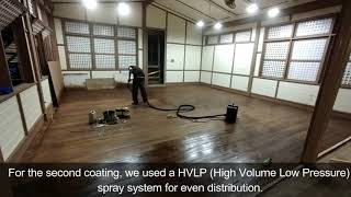Classroom Renovation - Sanding Sealer Application