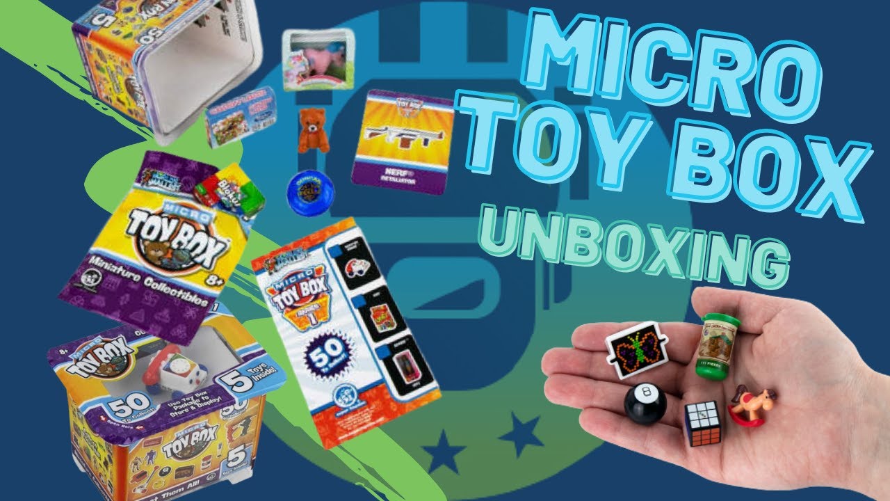 Micro Toy Box Unboxing Review The Upside Down Robot YouTube