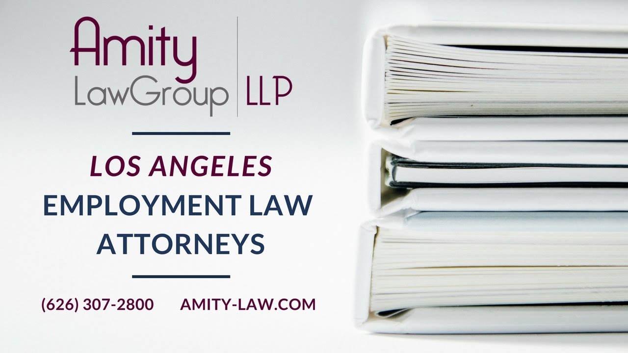 Los Angeles Employment Law Attorneys | Employment & Labor Law | Amity Law Group | (626) 307-2800