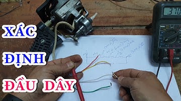 cách xác định đầu dây quạt bàn
