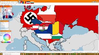 Making a Flag Map of Europe in 1938