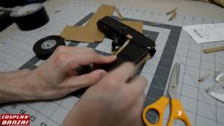 Making a cardboard and tape prop gun (for the Nathan drake holster) by Scott | Cosplay Banzai 4,133 views 7 years ago 6 minutes, 37 seconds