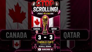 🎯 Only Football Geniuses Can Predict This Score! ⚽ World Cup Prediction Challenge! #worldcup  #fifa