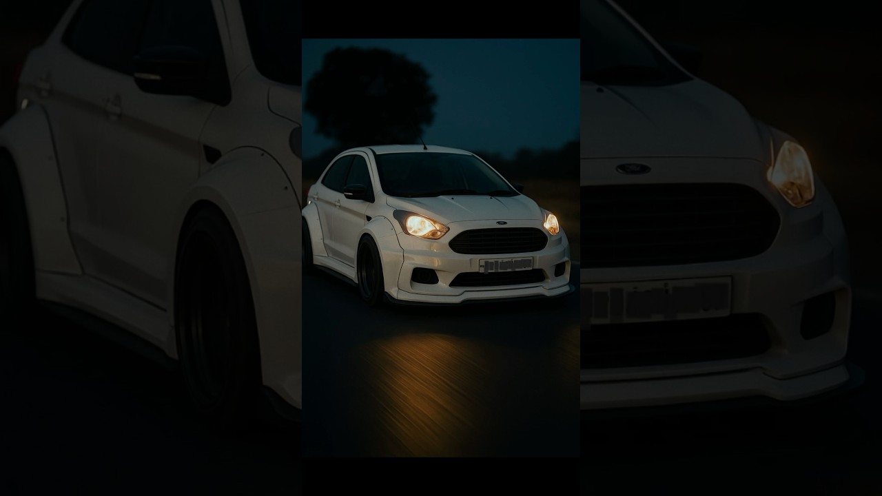 Asked Chatpgt to Add a widebody kit to figo and… 