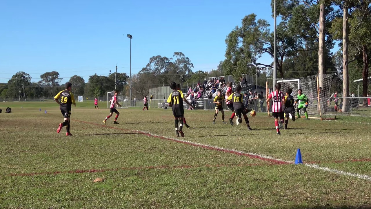 U 12's Mounties Wanderers FC VS North Shore Mariners 02 Game 1 (16/6