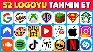 5 Saniyede Logoyu Tahmin Et! ⏰😱 52 Ünlü Logo Testi | Kaçını Bilebilirsin? | Pengu Quiz