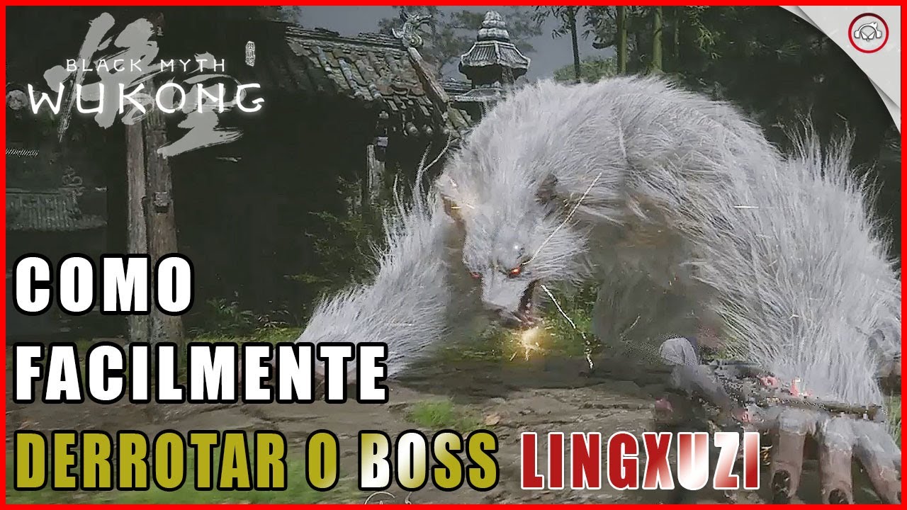 Black Myth: Wukong, Como facilmente derrotar o primeiro Boss o Lobo Lingxuzi Cap 1 | Super-Dica