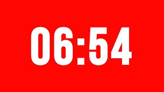 6 Minute 54 Second Timer With Alarm Without Music