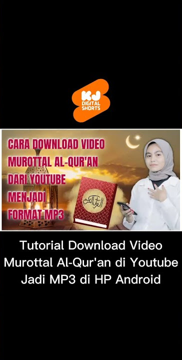 Cara Download Video Murottal Al-Qur'an Dari Youtube Jadi MP3 (Suaranya Aja). #shorts