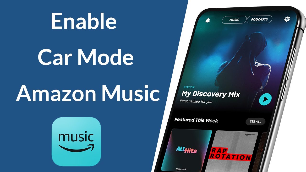 How to Enable Car Mode in Amazon Music App?