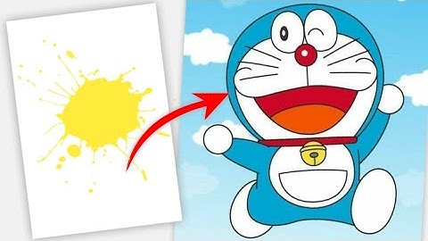 How to Draw Doraemon Drawing, Cartoon Drawing 