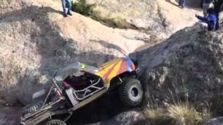Toyota Truggy W Boat Sides Doing Notch At Chimney Rock Az