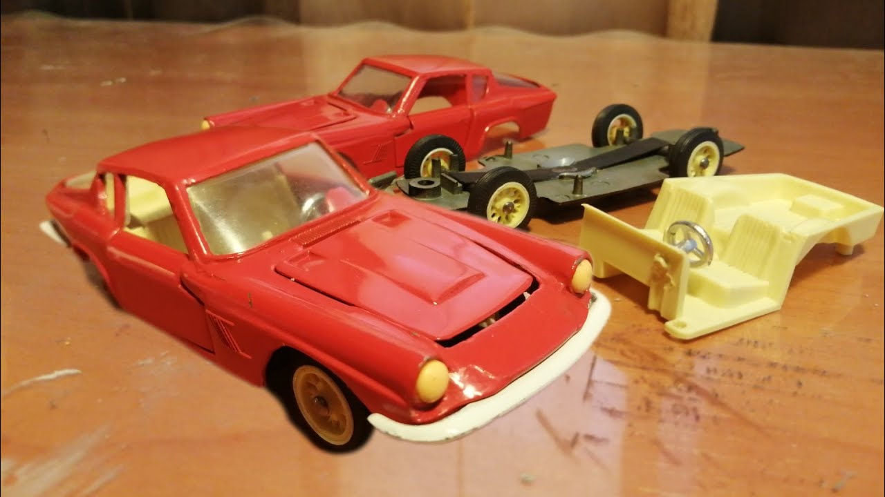 Мазерати Мистраль купе 1:43 СССР, металл, АТЭ-1. - YouTube