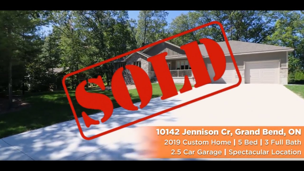 SOLD - 2019 Grand Bend Custom Home or Cottage Priced to Move - Grand Bend Real Estate Value!