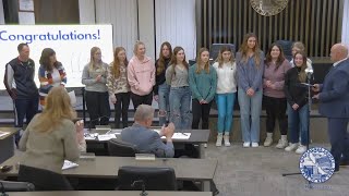 Chautauqua Lake Girls Volleyball State Champions Honored